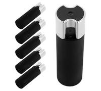 Amosfun 6Pcs Black Roller Blind Cord Weights with Pull Handles, Window Curtain Shade Pull End Accessories for Vertical Blinds and Drapes, Home and Office Use