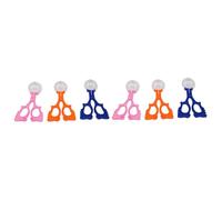 Amosfun 6pcs Boy Girl Insect Catcher Scissors Set Outdoor Bug Tongs Clamp Toys for Boys and Girls Educational Nature Exploration Tools Random Color