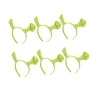 Amosfun 6pcs Cartoon Monster Headband Kawaii Animal Ears Hair Hoop for Halloween Christmas Dance Party Cosplay Accessory for Adults