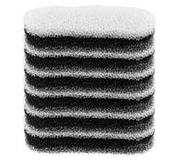 Amosfun 6pcs Cat Fountain Filters Sponge Replacement Unique Shape Reusable Easy to Install Filtering Mat for Pet Water Fountain