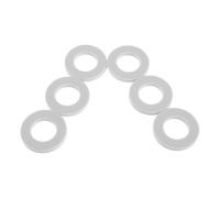 Amosfun 6pcs Cooler Drain Plug Gasket Replacement with Leakproof Silicone Seal for Cooler Drain Assemblies and Cold Closets, Abs+silicone Material, Easy Replacement for Parties and Events