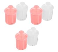 Amosfun 6pcs Face Foam Maker for Gentle Cleanser Small Lightweight Pp Material, for Home Using and Outdoor Travel, Simple Stylish Design for Facial Wash Bubble Creation