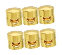 Amosfun 6pcs Metal Cable Anchors for Ceiling Cord Mounts Aluminum Cable Holders for Hanging Lights Easy DIY Installation for Chandelier and Pendant Lighting Fixtures