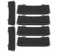 Amosfun 6Pcs Plastic Step Pedal Replacement for 20L-30L Trash Can Foot Pedal Kitchen Garbage Bin for Wastebasket and Office Bin