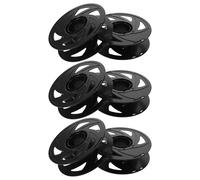 Amosfun 6pcs Reusable 3D Printer Filament Spool Reels Lightweight Plastic Filament Winder Organizer for Pla Storage Detachable Cord Spool Suitable for 3D Printing Accessories