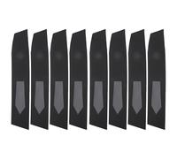 Amosfun 8pcs Portable Windowed Tie Box with Handle Cardboard Tie Packaging Box for Lightweight Storage for Travel Birthday Wedding Special Occasions