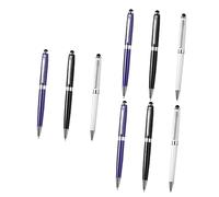 Amosfun 9pcs Stylus Touch Screen Pen Capacitive Stylus Tablet PC for Writing Metallic Stylus for Tablet Use in Office Home