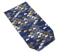 Amosfun Adjustable A5 Fabric Book Sleeve Cover, Multi-Function Protective Book Pouch for Textbooks and Bibles, Anti-Scratch Wear-Resistant Reading Accessory in Blue