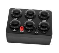 Amosfun Adjustable Resistance Box Ohm Precision Engineering for Middle School Physics Experiments Reliable Educational Tool Physical Substitution Box for Student Use