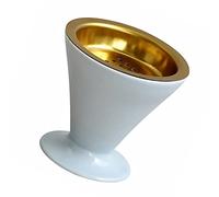 Amosfun Arabic Decor Arabian Incense Holder Ceramic Cone Burner for Bakhoor Oud Frankincense Burner Home Decor (White) Home Décor