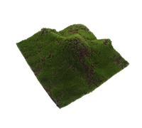 Amosfun Artificial Moss Mat for DIY Projects and Patios, High Realism Green Plastic Fake Moss Turf Grass Mat Versatile Usage for Outdoor Decoration and Micro Landscape