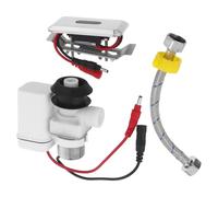 Amosfun Automatic Urinal Flush Valve with Sensor, Abs Material, Watersaving Performance and Effortless Maintenance, for Schools and High Traffic Locations, Toilet Urinal Sensor Accessories