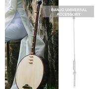 Amosfun Banjo Truss Rod Metal Instrument Part Smooth Surface Multi-use Silver Musical Instrument Accessories for Banjo Repair and Maintenance