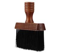 Amosfun Barber Cleaning Brush Easily Reaches Every Place and Wooden Handle Does Not Irritate Skin Soft Pp Fiber Bristles, Hair Neck Duster for Salon and Barbershop Use