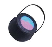 Amosfun Bath Bubble Pot Halloween with Colored Bubbles and Portable Handle, Pe Material Safe and Sturdy Bath Bomb Accessory Random Color for Women Spa and Wedding Souvenir