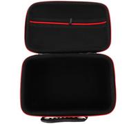 Amosfun Black Eva and Oxford Cloth Digital Camera Bag with Handle, Foam Padded for Organizing Accessories and Digital Devices, Compact Travel Case on The Go Use