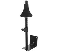 Amosfun Black Instrument Hook Wind Instrument Hanger with Iron and Eva Sponge Convenient to Install and Does Not Damage for Exhibition and Office Use by Trumpet Lovers