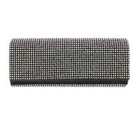 Amosfun Bling Rhinestone Car Sunglasses Holder Visor Accessory with Storage Box for Women’s Car Interior, Sun Visor Glasses Organizer Compatible with Vehicle Models