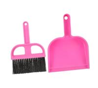 Amosfun Box Climbing Broom Hamster Cage Broom and Dustpan for Cleaning Hamster House and Dustpan for Reptile Tank Cleaning Included