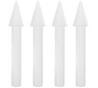 Amosfun Cake Decor Foam Dummy Set 4-Piece Castle and Princess Tower Cake Moulds for Wedding and Birthday Decoration