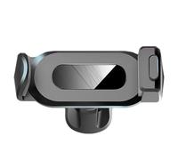 Amosfun Car Phone Stand Vehicle Bracket Safe 360° Rotation Design Plastic Simple and Elegant Appearance Black for Automobile Air Outlet