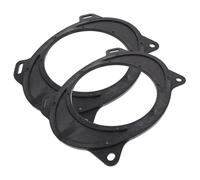 Amosfun Car Speaker Spacer Ring Lightweight Adapter for Easy Installation Durable Plastic Replacement for Enhanced Sound Quality Compatible with Multiple Vehicle Styles