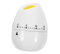 Amosfun Cartoon Egg Shape Kitchen Timer Mechanical Timer Wind up for Cooking Boys and Girls Classroom Decorative Use