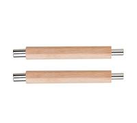 Amosfun Cat Eye Magnetic Nail Tool 1 Pair Wooden Handle Manicure Magnet for Gel Polish Art with Magnetic Strip Suitable for Professional Nail Tech