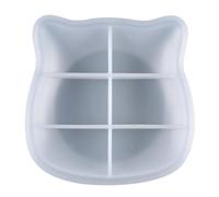 Amosfun Cat Shape Silicone Resin Tray Mold for DIY Epoxy Casting Irregular Bowl Jewelry Storage Box Mold for Crafting and Home Organization