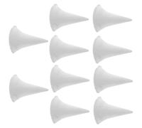 Amosfun Ceramic Kiln Pins for Pottery Creation and Studios 10pcs Cone Design High-Performance Furnace Support Rods Resistant to Chemical Corrosion for Pottery and Ceramics