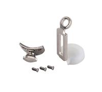 Amosfun Clarinet Thumb Rest Finger with Screws, White Plastic and Metal Material, Washable Design, Protects Instrument and Hands, Replacement Part for Woodwind Instruments