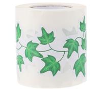 Amosfun Classroom Sticker Bulletin Border with Leaf Patterns Paper Material Green Color Easy to Use and Can Be Cut Full of The Sense of Spring for Decorating Whiteboard and Chalkboard