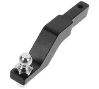 Amosfun Cnc Aluminum Rc Trailer Drop Hitch Receiver Metal Rear Bumper Tow Hook for Rc Crawler Compatible with Traxxas Off-road Accessories Upgrade Parts