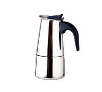 Amosfun Coffee Maker Pot Elegant Stovetop Espresso Mocha Latte Filter Coffee Stainless Steel 100ml Capacity with Ergonomic Handle Design and Easy Clean Function for Home and Office Use