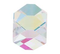 Amosfun Color Crystal Optical Prism Multi-faceted Glass for Light Refraction Physics Teaching Science Experiments Sturdy Optical Glass Spectrum Analysis
