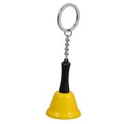 Amosfun Creative Metal Hand Bell Keychain with Smooth Surface for Boys and Early Childhood Sensory Development and Comfortable Grip Mini Bell for Home and School Use