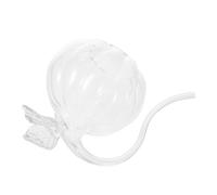 Amosfun Creative Vampire Wine Glass Pumpkin Shape with Built in Straw Curved Handle for Halloween Parties and Cocktails Multipurpose Juice and Wine Cup Easy to Clean Stylish Barware