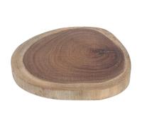 Amosfun Cutting Board Small Acacia Fruit Chopping Board Kitchen Wear-Resistant Vegetable Meat Fish Cutting Surface with Handle for Easy Food Transfer