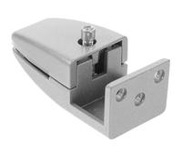 Amosfun Desk Divider Support Clip Aluminium Alloy L-Shaped Screen Partition Clamp with Easy Installation and Corrosion Resistance for Office and School Use in Silver