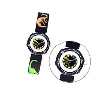 Amosfun Dinosaur Cartoon Wrist Watch for Boy Girl Quartz Design Unique Black Wrist Decoration for Boys and Girls for Birthdays and Special Occasions