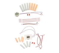 Amosfun DIY Fruit Battery Science Experiment Kit for Educational Electronic Teaching Supplies with Potato Clock Making Physics Circuit Project for Boys and Enhancing Scientific Literacy