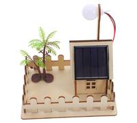 Amosfun DIY Solar Lamp Kit for Educational Physics Science Experiment Stem Project Solar Powered Garden Light for Outdoor Decoration and Technology Learning