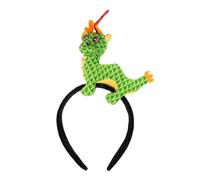 Amosfun Dragon Figurine Headband Headdress Practical Comfortable Cloth Unique Design Suitable for Ages Celebrating The New Year Party