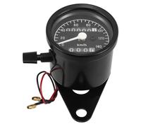 Amosfun Dual Odometer Instrument with Stylish Black Finish for Accurate Mileage Tracking Motorbikes for Long Distance Riders and Maintenance Planning