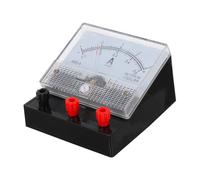 Amosfun Dual-range Dc Ammeter Physics Experiment Tool for Student Electricity Circuits Plastic for Home Education and Laboratory Use