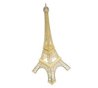 Amosfun Eiffel Tower Model Vintage Eiffel Tower Statue Tabletop Decoration for Home Office Desktop Display Ornament
