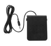 Amosfun Electric Piano Sustain Pedal with Sturdy Metal and ABS, 3.5Mm Jack, Foot Pedal Designed for Midi Keyboards and Digital Piano Playing