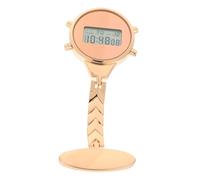 Amosfun Electronic Digital Display Alloy Pocket Watch for Doctor