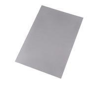 Amosfun Engraving Pad Lettering Mats A4 Size 2.3mm Thick Natural Rubber Low Smell Less Smoke Suitable for Store and Home Use Light Grey