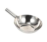 Amosfun Essential Kitchen Tool Stainless Steel Water Ladle Round Handle Soup Ladle for Cooking Serving